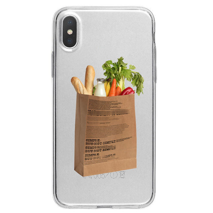 Boogzel Apparel Vegetables Shopping Bag iPhone Case