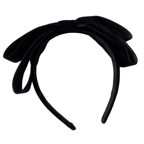 Boogzel Apparel Velvet Bow Headband