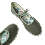 Boogzel Apparel Velvet Mary Jane Flats, view 4