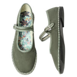 Boogzel Apparel Velvet Mary Jane Flats, view 5