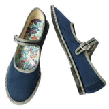 Boogzel Apparel Velvet Mary Jane Flats, view 6