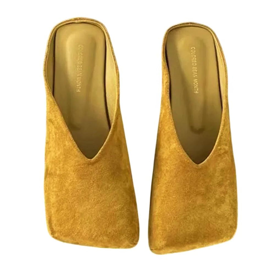 Boogzel Apparel Velvet Slip On Mule Shoes