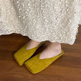 Boogzel Apparel Velvet Slip On Mule Shoes, view 5