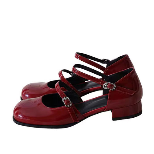Boogzel Apparel Vintage Aesthetic Mary Jane Sandals