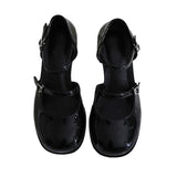 Boogzel Apparel Vintage Aesthetic Mary Jane Sandals, view 3