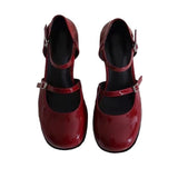 Boogzel Apparel Vintage Aesthetic Mary Jane Sandals, view 4