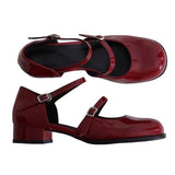 Boogzel Apparel Vintage Aesthetic Mary Jane Sandals, view 5