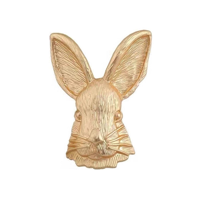 Boogzel Apparel Vintage Aesthetic Rabbit Brooch