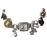 Boogzel Apparel Vintage Clock Charm Choker, view 4