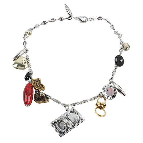 Boogzel Apparel Vintage Inspired Charm Necklace
