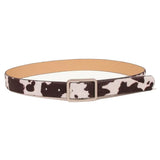 Boogzel Apparel Vintage Ranch Cow Print Belt, view 2