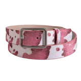 Boogzel Apparel Vintage Ranch Cow Print Belt, view 3