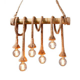 Boogzel Apparel Vintage Rope Pendant Light, view 4