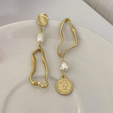 Boogzel Apparel Vintage Style Aesthetic Earrings, view 2
