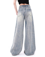 Boogzel Apparel Vintage Style Brush Strokes Jeans, view 4