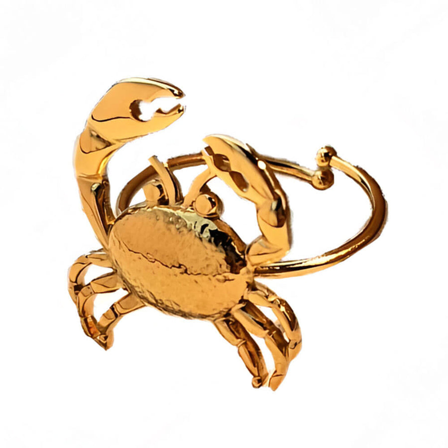 Boogzel Apparel Vintage Style Crab Ring