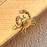 Boogzel Apparel Vintage Style Crab Ring, view 4