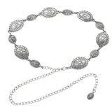 Boogzel Apparel Vintage Style Medallion Chain Belt, view 2