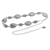 Boogzel Apparel Vintage Style Medallion Chain Belt, view 5