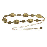 Boogzel Apparel Vintage Style Medallion Chain Belt, view 6