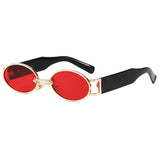 Boogzel Apparel Vintage Style Oval Sunglasses, view 3