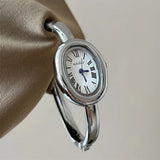 Boogzel Apparel Vintage Style Oval Watch Bracelet, view 2