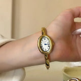 Boogzel Apparel Vintage Style Oval Watch Bracelet, view 4