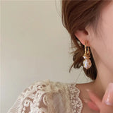 Boogzel Apparel Vintage Style Renaissance Earrings, view 3