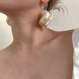 Boogzel Apparel Vintage Style Seashell Earrings, view 3