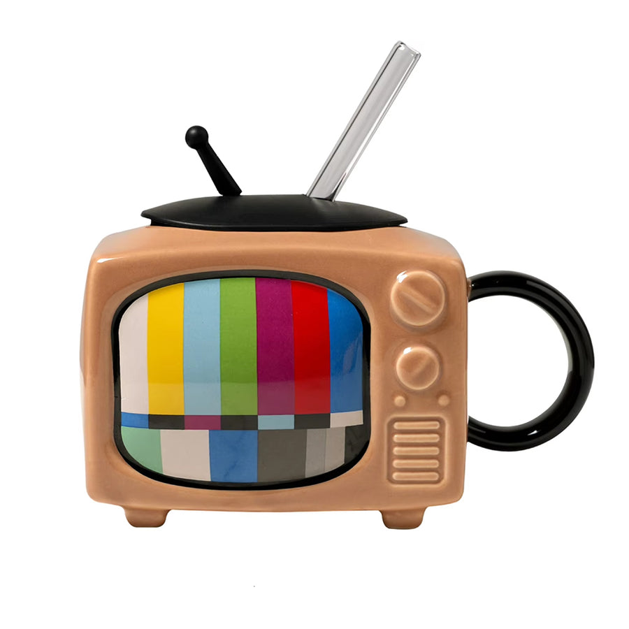 Boogzel Apparel Vintage TV Ceramic Mug