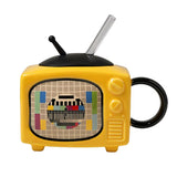 Boogzel Apparel Vintage TV Ceramic Mug, view 2