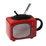 Boogzel Apparel Vintage TV Ceramic Mug, view 3