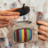 Boogzel Apparel Vintage TV Ceramic Mug, view 5