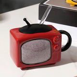Boogzel Apparel Vintage TV Ceramic Mug, view 6
