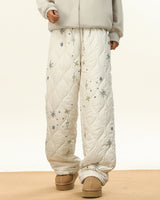 Boogzel Apparel Warm Quilted Snowflake Pants, view 3