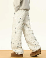 Boogzel Apparel Warm Quilted Snowflake Pants, view 4