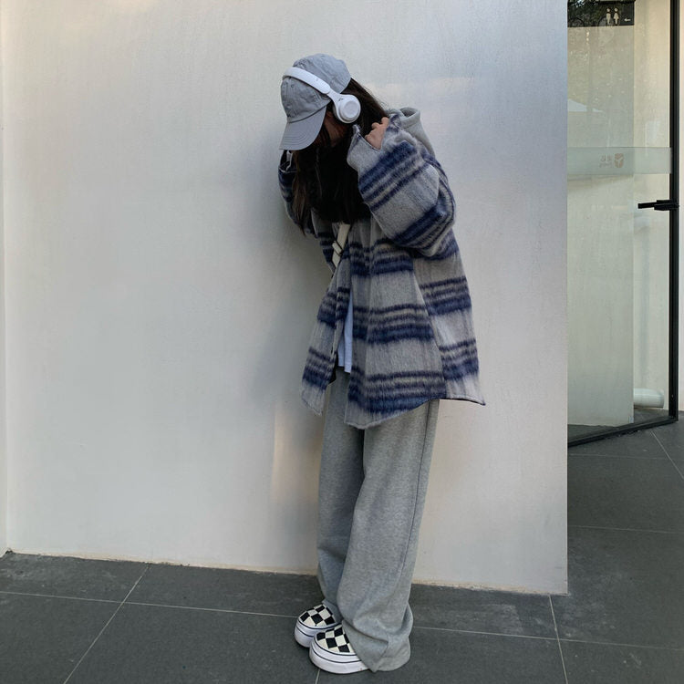 Boogzel Apparel Warm Vibes Plaid Jacket