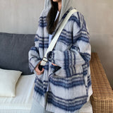 Boogzel Apparel Warm Vibes Plaid Jacket, view 2