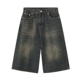 Boogzel Apparel Wash Me Out Baggy Denim Shorts, view 2
