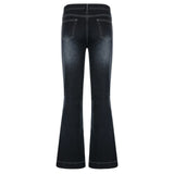 Boogzel Apparel Wash Me Out Skinny Flare Jeans, view 2