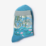 Boogzel Apparel Water Lilies Monet Socks, view 2