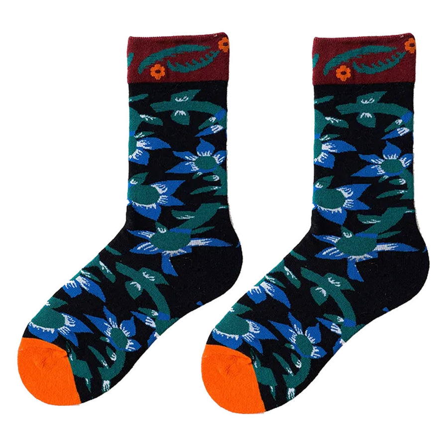 Boogzel Apparel Water Lilies Socks