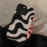Boogzel Apparel Wave Stripe iPhone Case, view 3