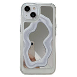 Boogzel Apparel Wavy Mirror iPhone Case, view 2