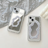 Boogzel Apparel Wavy Mirror iPhone Case, view 4