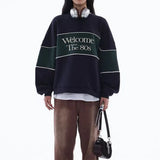 Boogzel Apparel Welcome The 80's Sweatshirt, view 5