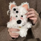 Boogzel Apparel West Highland Puppy iPhone Case, view 4
