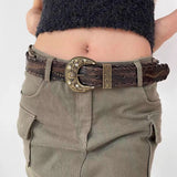 Boogzel Apparel Western Aesthetic Buckle Belt, view 4
