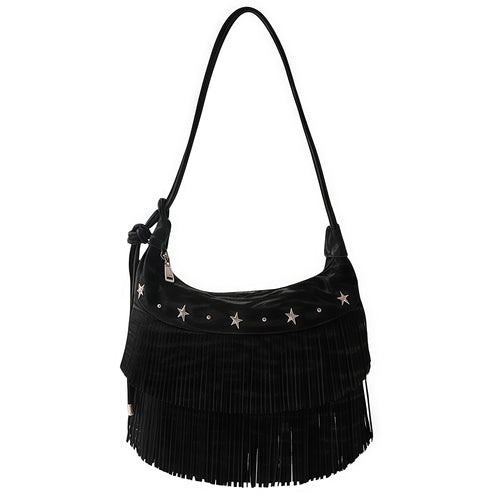 Boogzel Apparel Western Stardust Fringe Bag