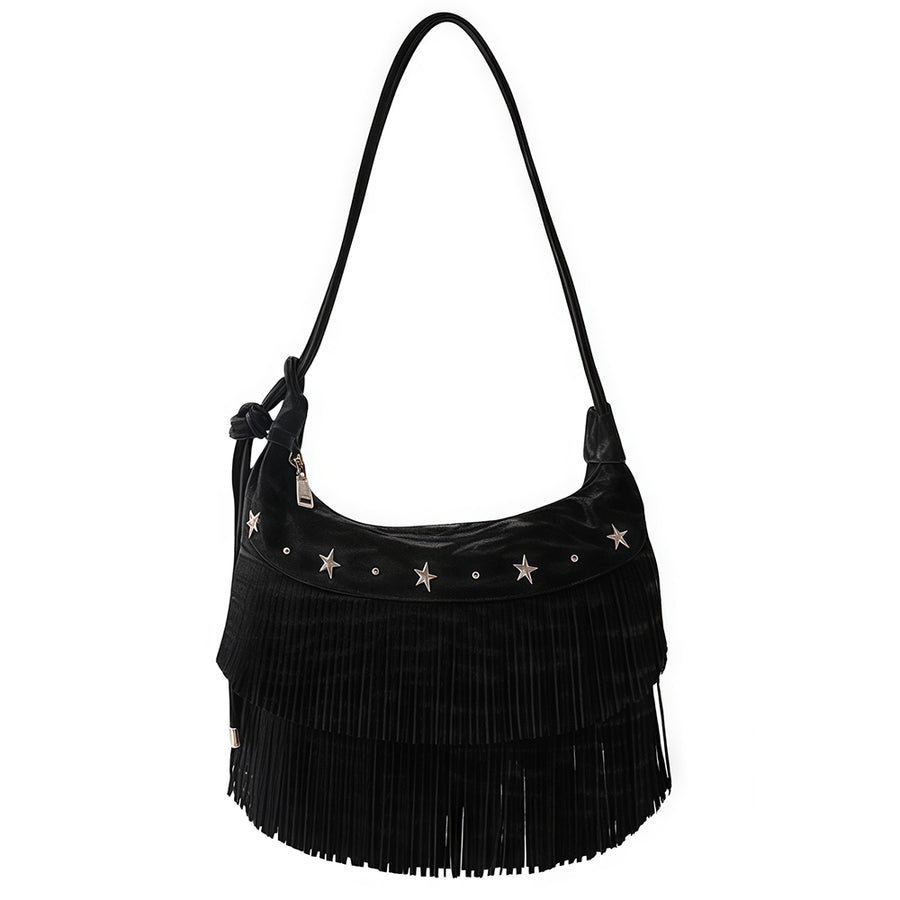 Boogzel Apparel Western Stardust Fringe Bag